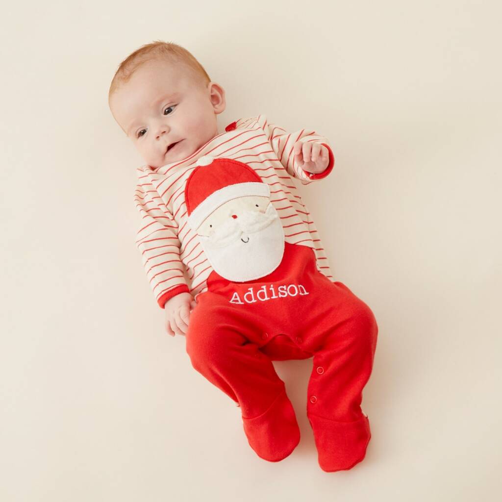 santa sleepsuit