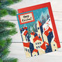 Pack Of Six Nordic Style Christmas Cards, thumbnail 2 of 8