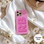 Personalised Pink Monogram Phone Case, thumbnail 5 of 8