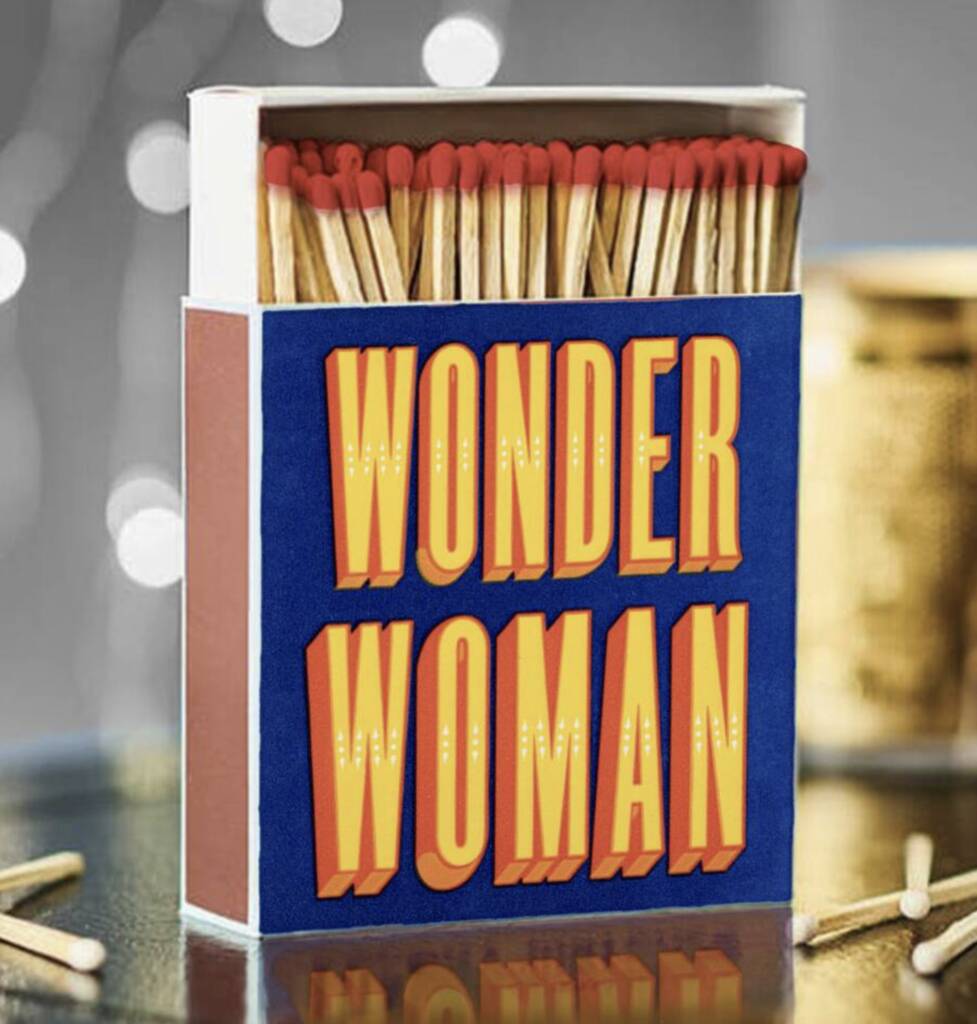 Wonder Woman Long Safety Matches, 1 of 3