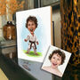 Karate Caricature Portrait, thumbnail 1 of 7