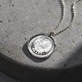 Men’s Personalised Wax Seal Necklace, 6 of 9