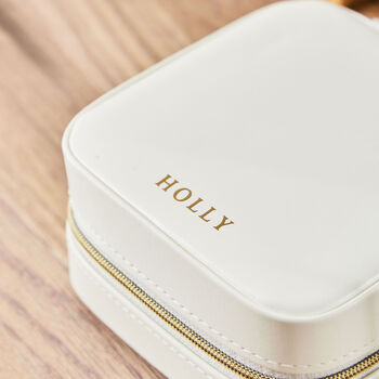 Personalised White Jewellery Box, 3 of 5