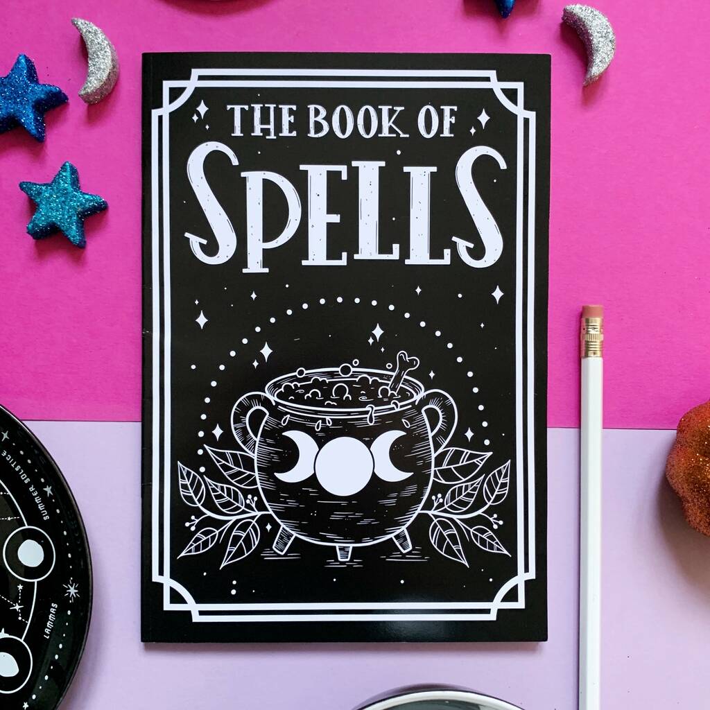 book of spells notebook by fable & black | notonthehighstreet.com