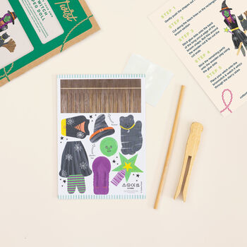 Make Your Own Witch Peg Doll, 5 of 9