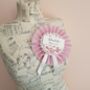 Personalised Bride To Be Polka Dot Hen Party Rosette, thumbnail 2 of 2