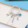 Dentist Personalised Keyring, Dental Nurse, Graduation, thumbnail 3 of 12