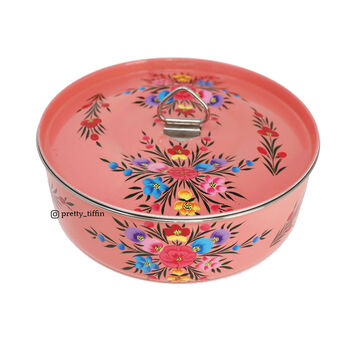 Hand Painted Spice Tin 'Masala Dabba', 10 of 12