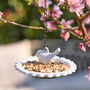 Hanging Flower Garden Bird Dish, thumbnail 1 of 8