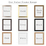 Personalised Wedding Day Photo Collage Print, thumbnail 6 of 7