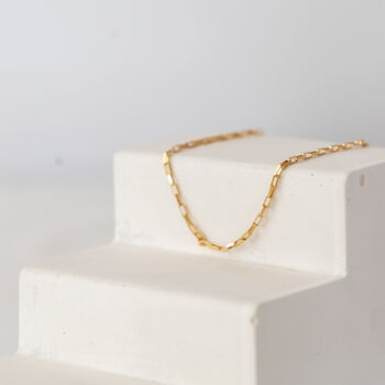 14k Gold Filled Chain Bracelet, 2 of 9