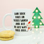 Personalised Secret Santa Gift Mug, thumbnail 2 of 3