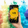 Splattered Paint iPhone Case Personalised, thumbnail 1 of 6
