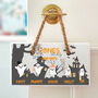 Personalised Halloween Family Hanging Sign, thumbnail 1 of 2