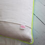 Bright Harlequin Screen Printed Cushion, thumbnail 8 of 11