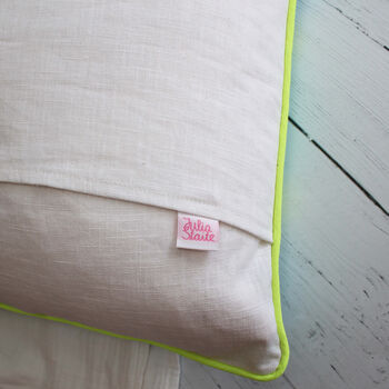 Bright Harlequin Screen Printed Cushion, 8 of 11