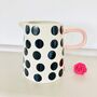 Hand Painted Large Spotty Jug, thumbnail 2 of 7
