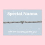 Special Nanna Heart Beaded Stretch Bracelet, thumbnail 1 of 5