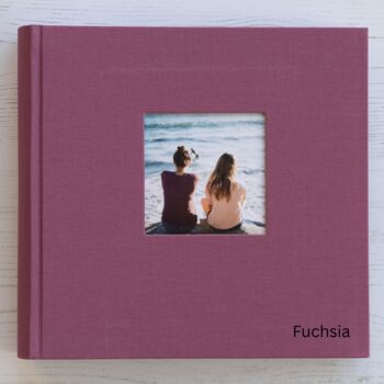 Linen Slip In Photo Album With Cover Aperture, 7 of 11