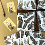 Owls Of Britain Wrapping Paper Set, thumbnail 7 of 8