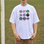 Leicester Beer Mats Oversized T Shirt, thumbnail 4 of 10