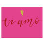 Mini Ti Amo Card, thumbnail 2 of 5