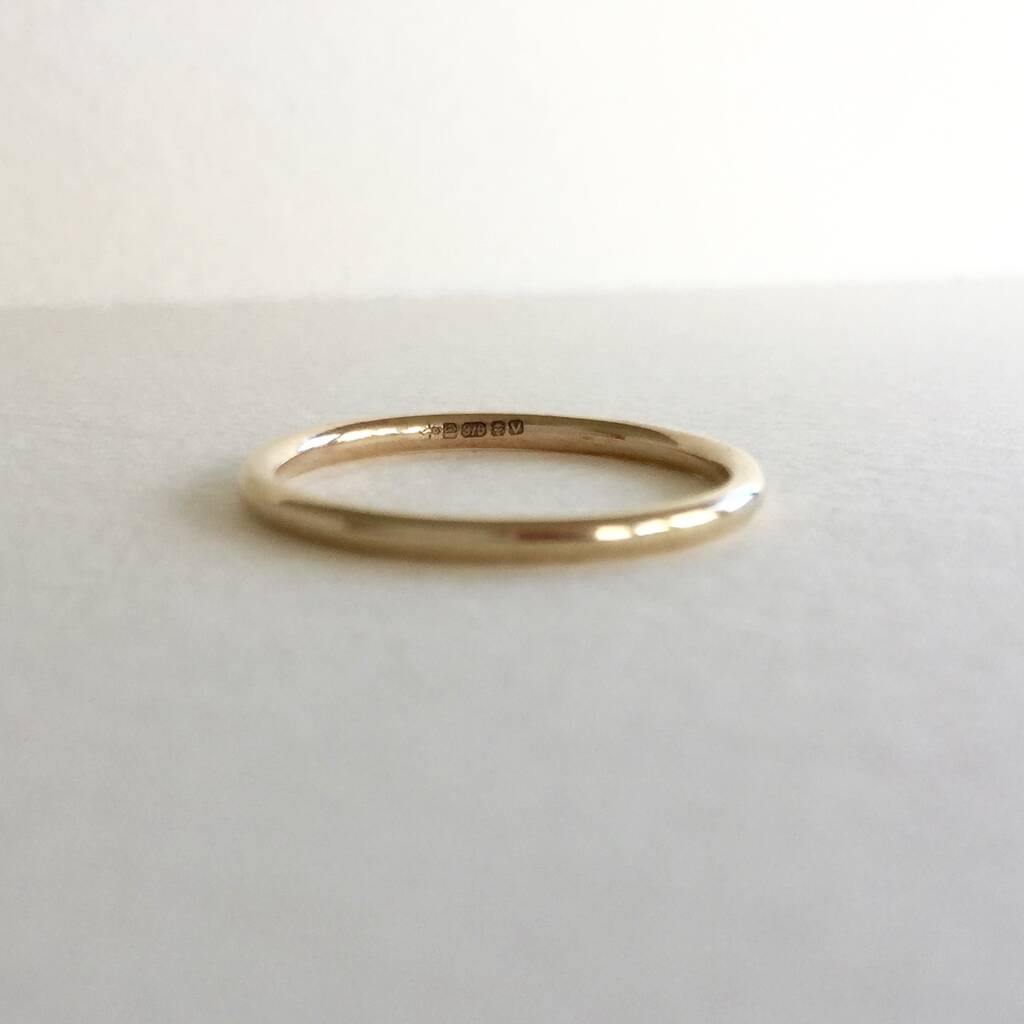 18ct Recycled Gold Halo Ring, 1 of 3