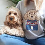 Personalised Dog Lover Christmas Jumper, thumbnail 1 of 12