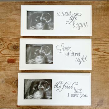 Baby Ultrasound Scan Photo Frame, 4 of 4