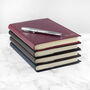 Personalised Genuine Leather Refillable Notebook, thumbnail 5 of 12