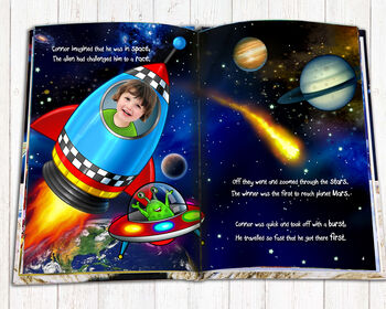 'Imagination' Storybook Using Your Child's Photo, 3 of 12