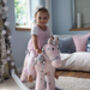 Celeste And Fae Personalised Rocking Unicorn Horse 12m+ Months, thumbnail 1 of 4