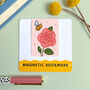 June Magnetic Birth Flower Bookmark Rose, thumbnail 1 of 7