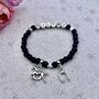 Personalised Horse + Horse Shoe Charm Bracelet, thumbnail 8 of 9