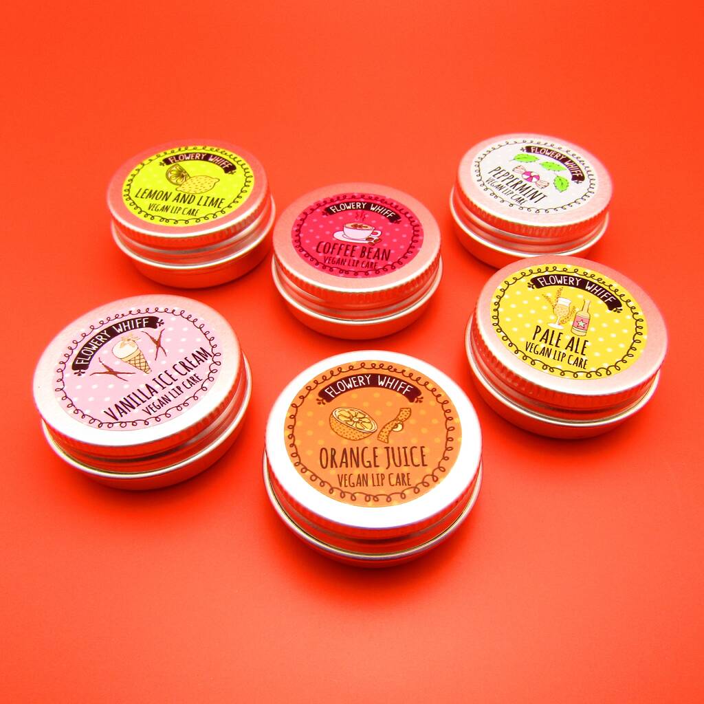 Orange Juice Vegan Lip Balm By Flowery Whiff