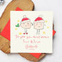 The Year You Almost Became Mr And Mrs Christmas Card, thumbnail 1 of 3