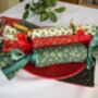 Green Holly Reusable Pullable Christmas Crackers, thumbnail 3 of 7