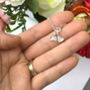 Thank You Teacher Sterling Silver Tiny Leaf Bracelet, thumbnail 9 of 12