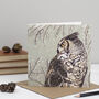 'Owls And Pheasants' Mixed Pack Of 10 Christmas Cards, thumbnail 8 of 10