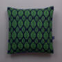 Leaf Cushion In Knitted Lambswool, thumbnail 7 of 8
