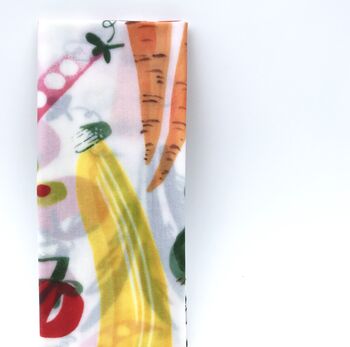 Jumbo Reusable Patterned Beeswax Food Wrap, 5 of 5