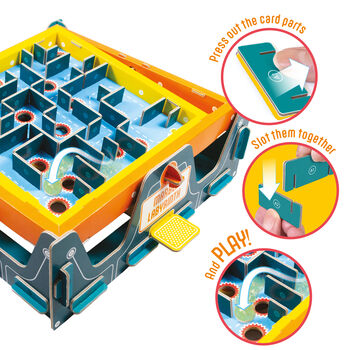 Build Your Own Personalised Marble Labyrinth Advent Calendar, 3 of 9