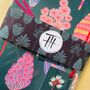 Tropical Print Illustrated Wrapping Paper, thumbnail 3 of 4