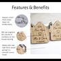 Personalised New Home Keyring – Custom “New Home” Gift For Couples And Families, thumbnail 3 of 6
