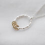 40th Gold And Silver Birthday Necklace, thumbnail 7 of 11