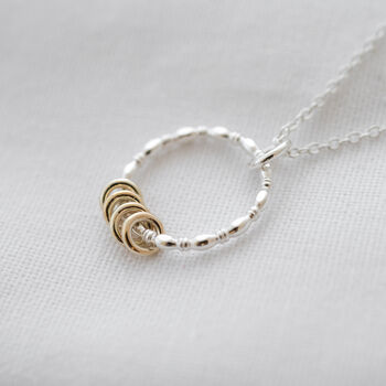 40th Gold And Silver Birthday Necklace, 7 of 11