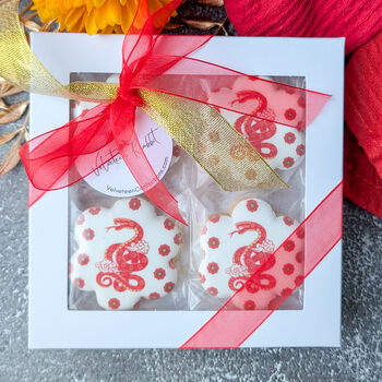 Lunar New Year Biscuits Gift Box, Year Of The Snake, 3 of 12