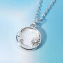 Mother Of Pearl Moon And Star Necklace, thumbnail 5 of 8