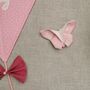 Personalised Pink Hanging Kite Decor Baby Girl Room, thumbnail 9 of 10