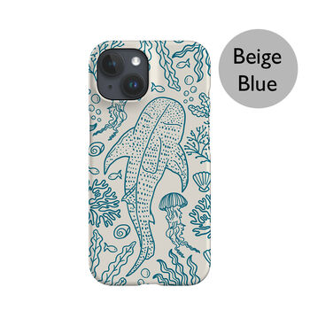 Whale Shark Coral Reef Phone Case, More Colours, 2 of 4